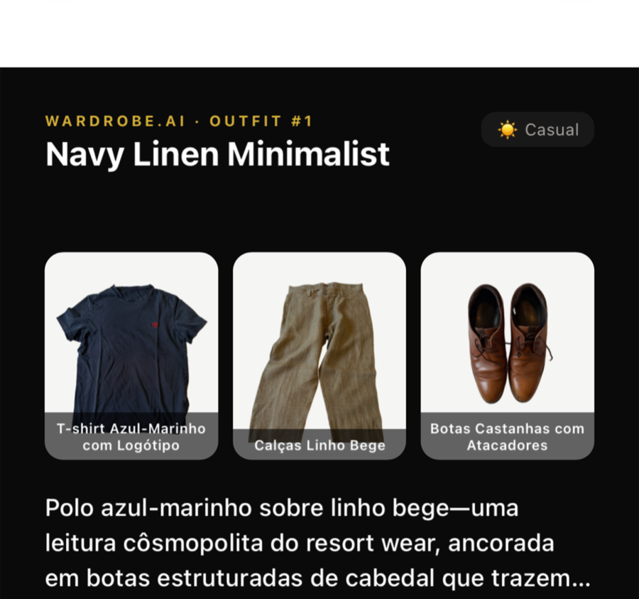 Cartão editorial de partilha em formato Story